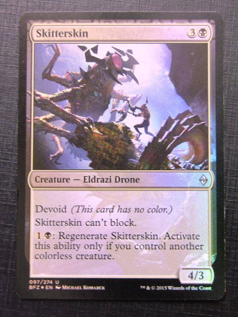 Skitterskin Foil - Mtg Magic Card # D19