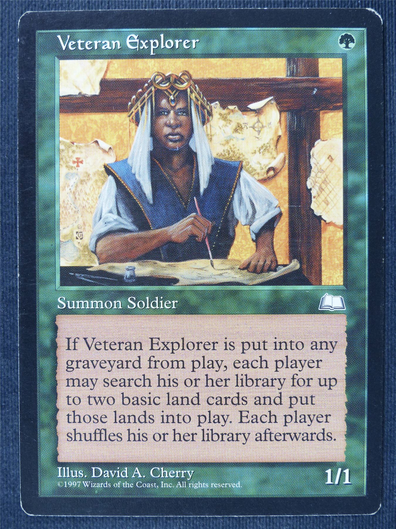 Veteran Explorer played - Weatherlight - Mtg Magic Cards #39C
