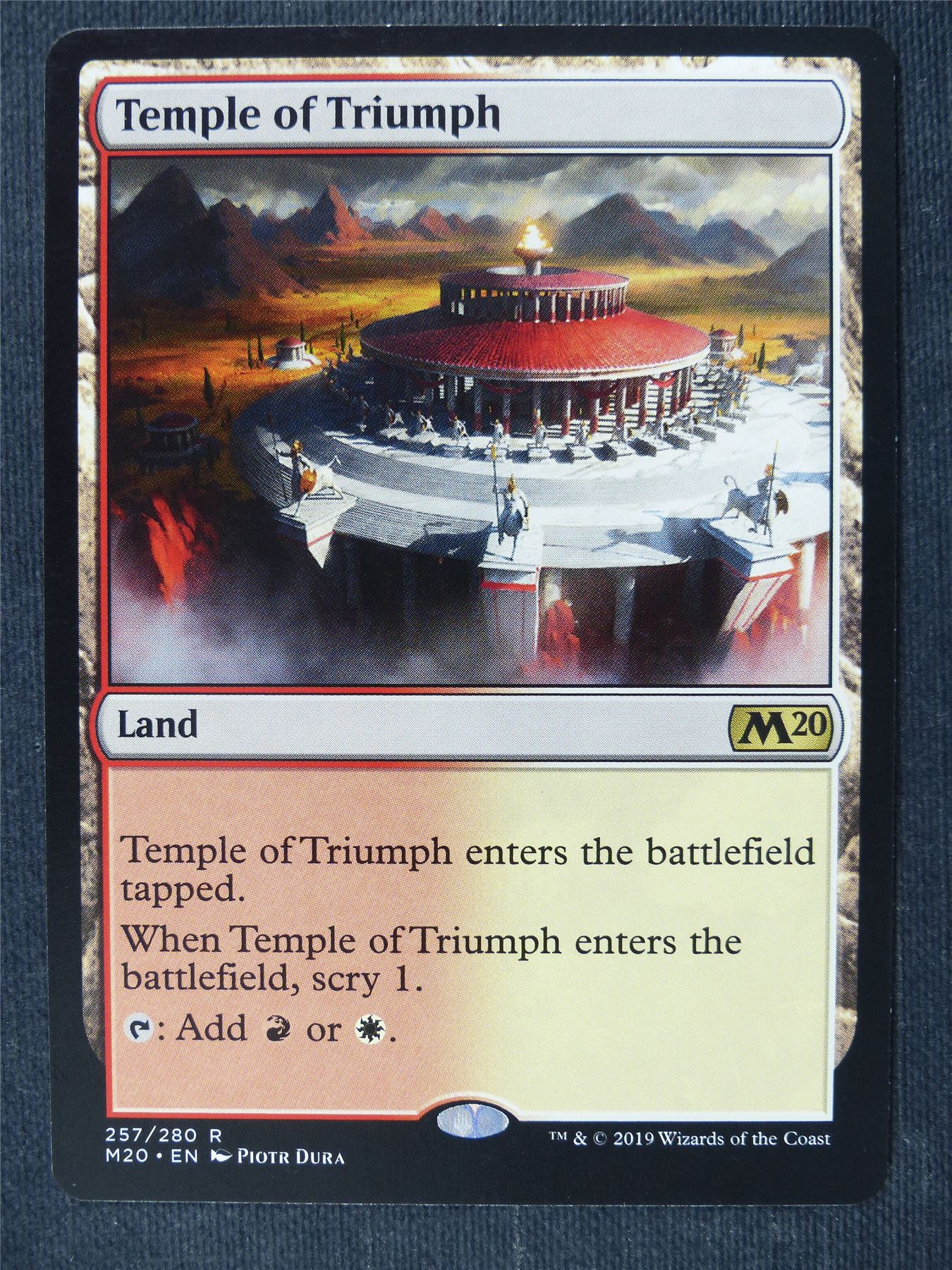 Temple of Triumph - Mtg Magic Cards #42A