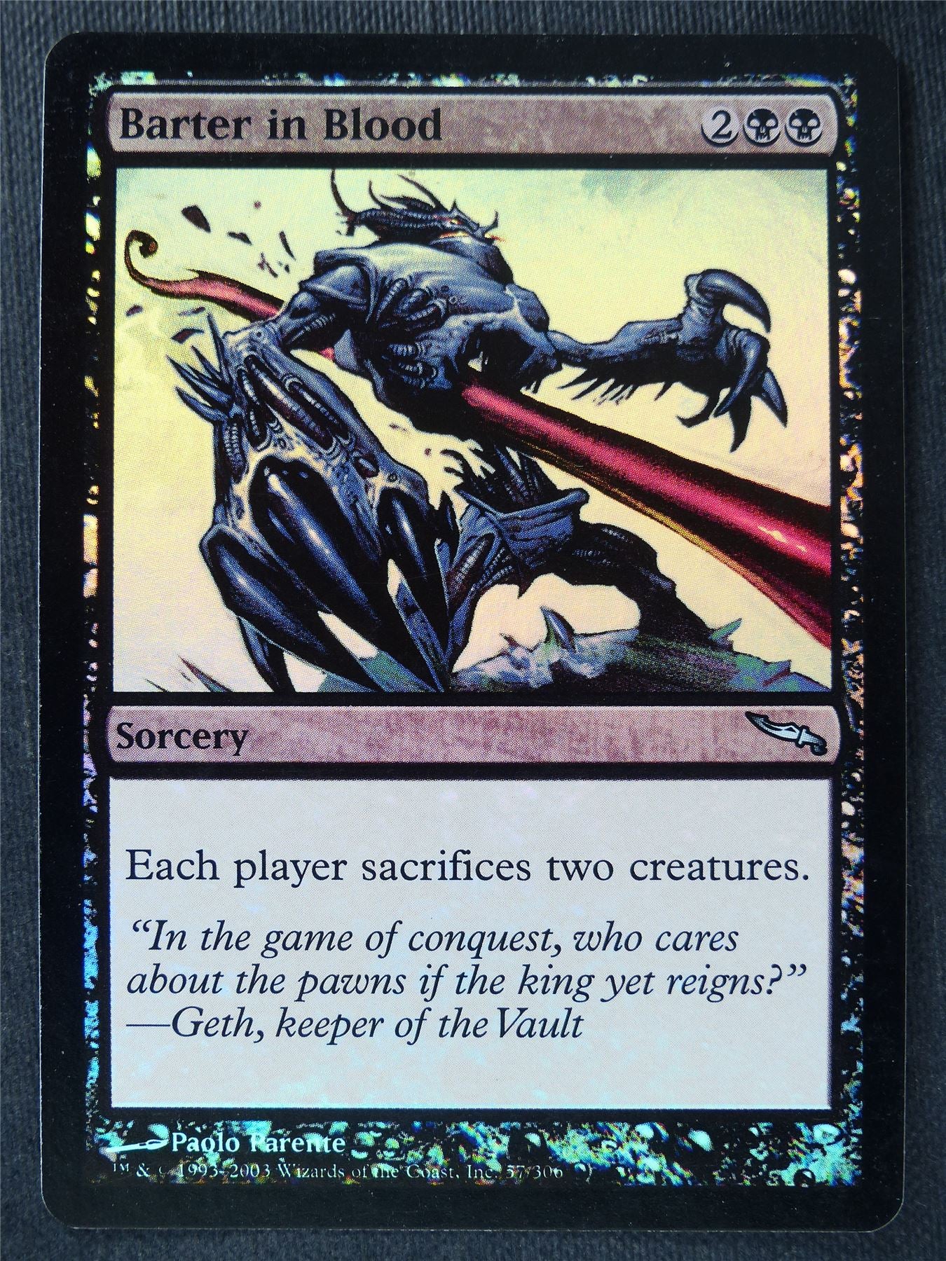 Barter in Blood Foil - Mtg Magic Cards #Q8