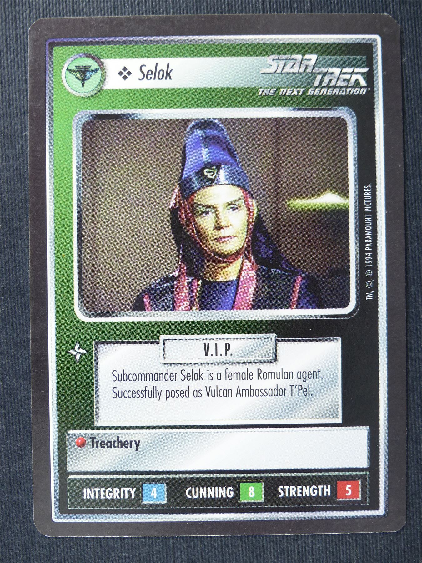 Selok - NG - Star Trek Cards #ST