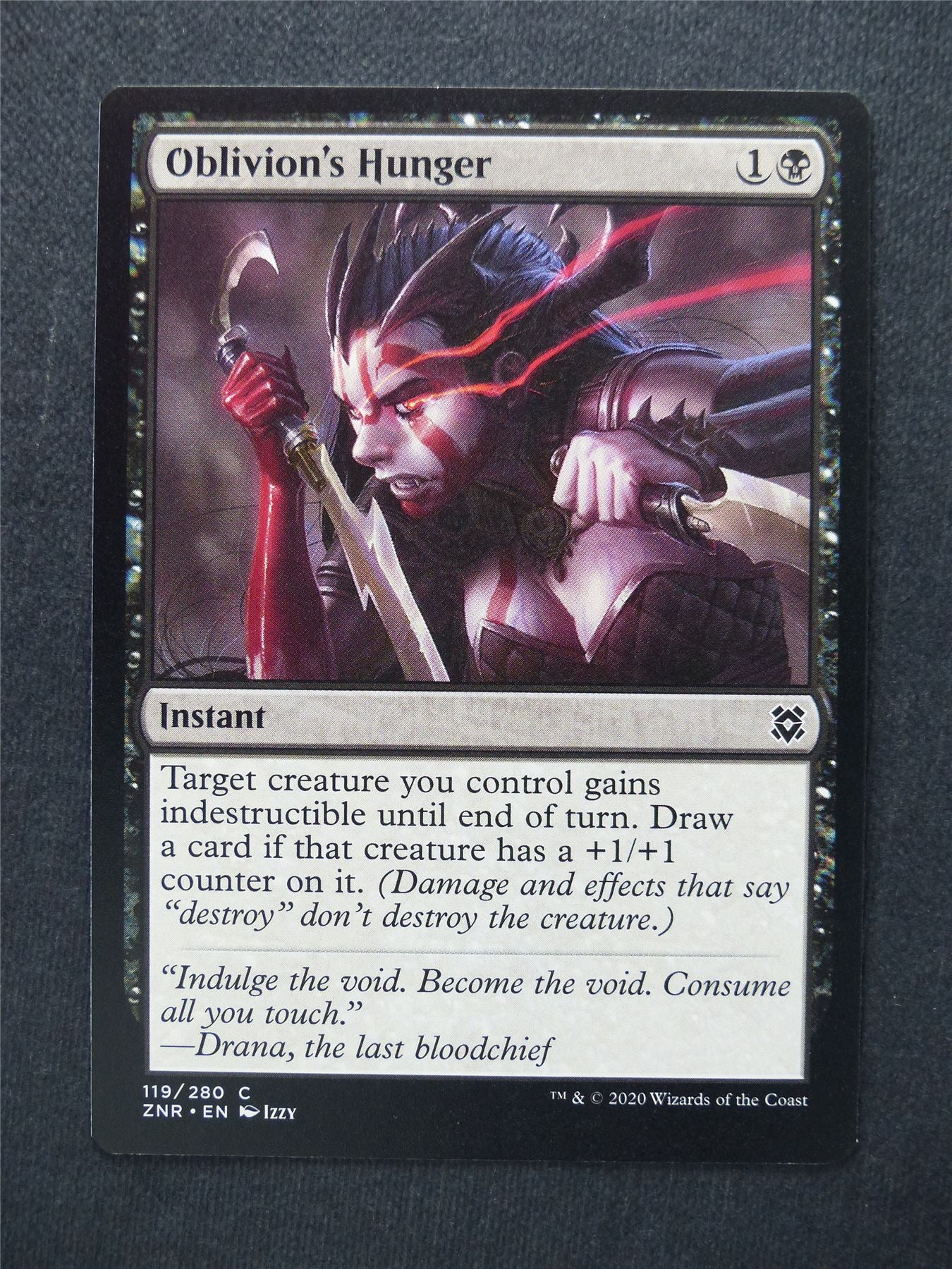 Oblivion's Hunger - Mtg Magic Cards #VN