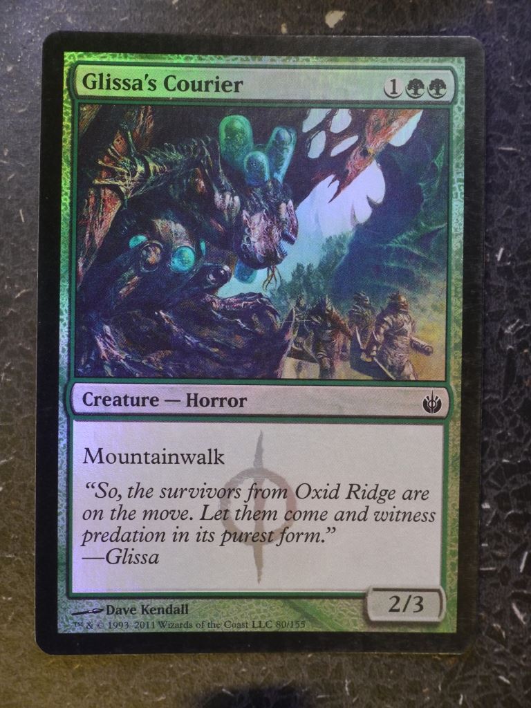 MTG Cards: GLISSA'S COURIER FOIL # 5B91