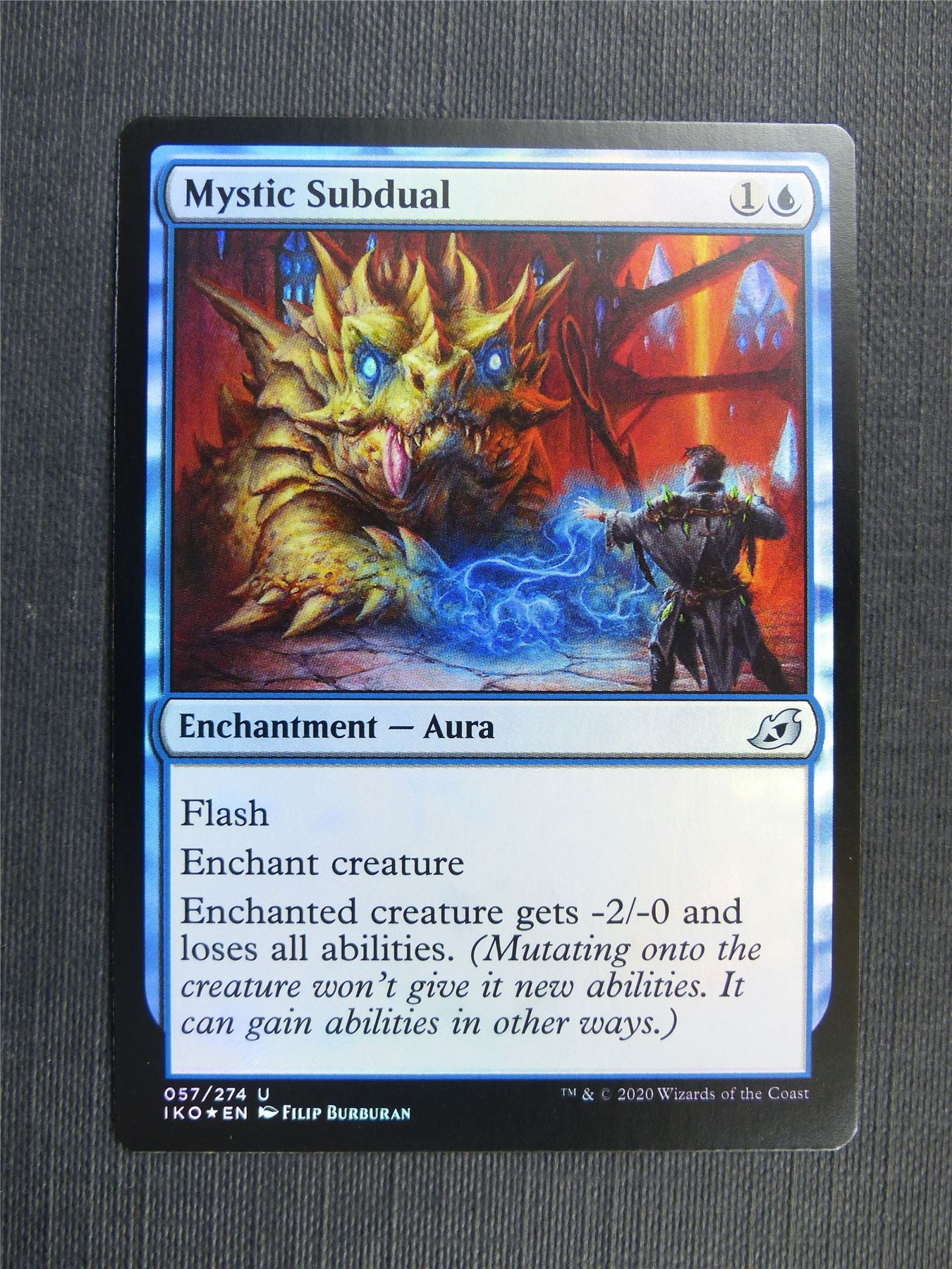 Mystic Subdual Foil - IKO - Mtg Card