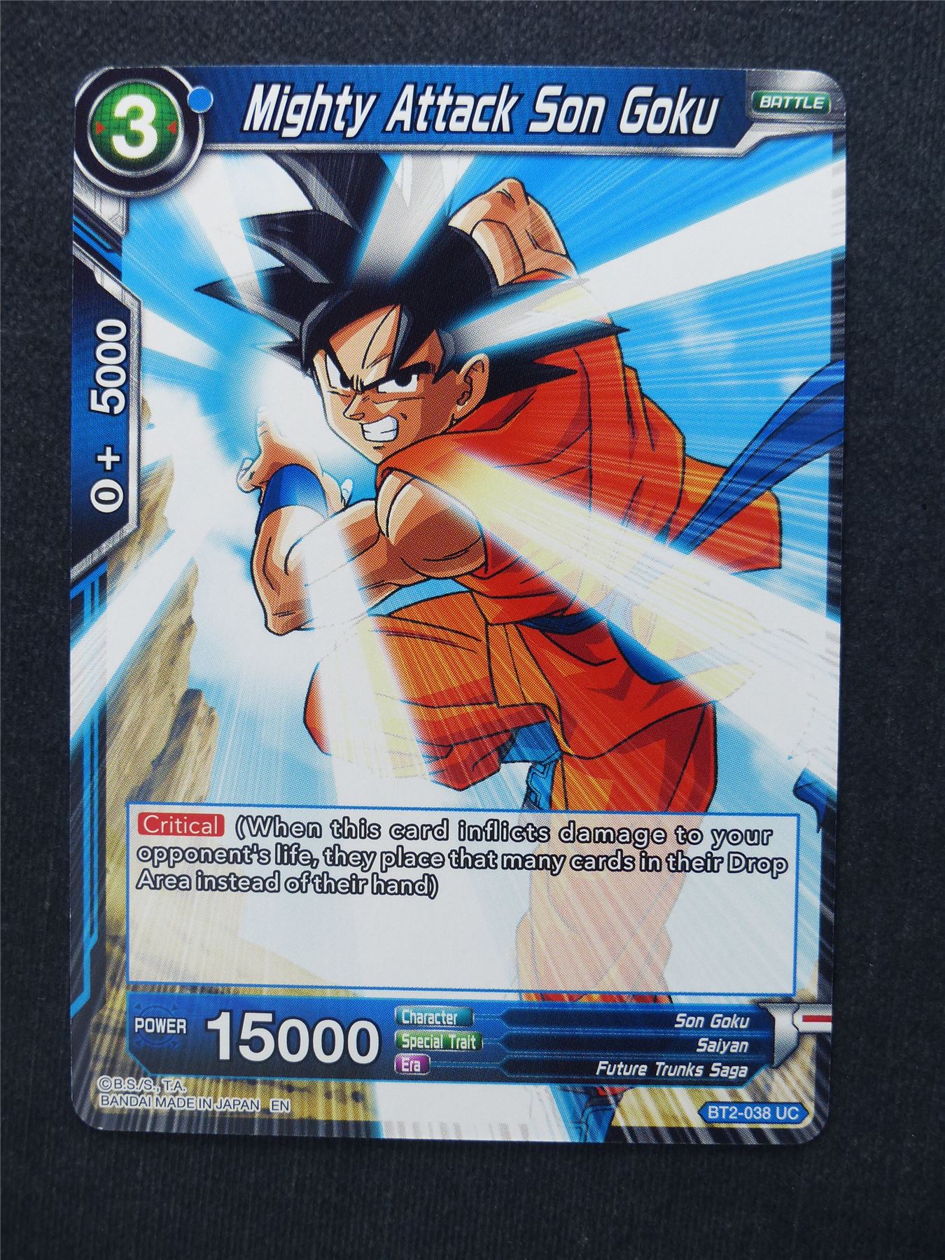 Mighty Attack Son Goku - Dragon Ball Super Cards #ES