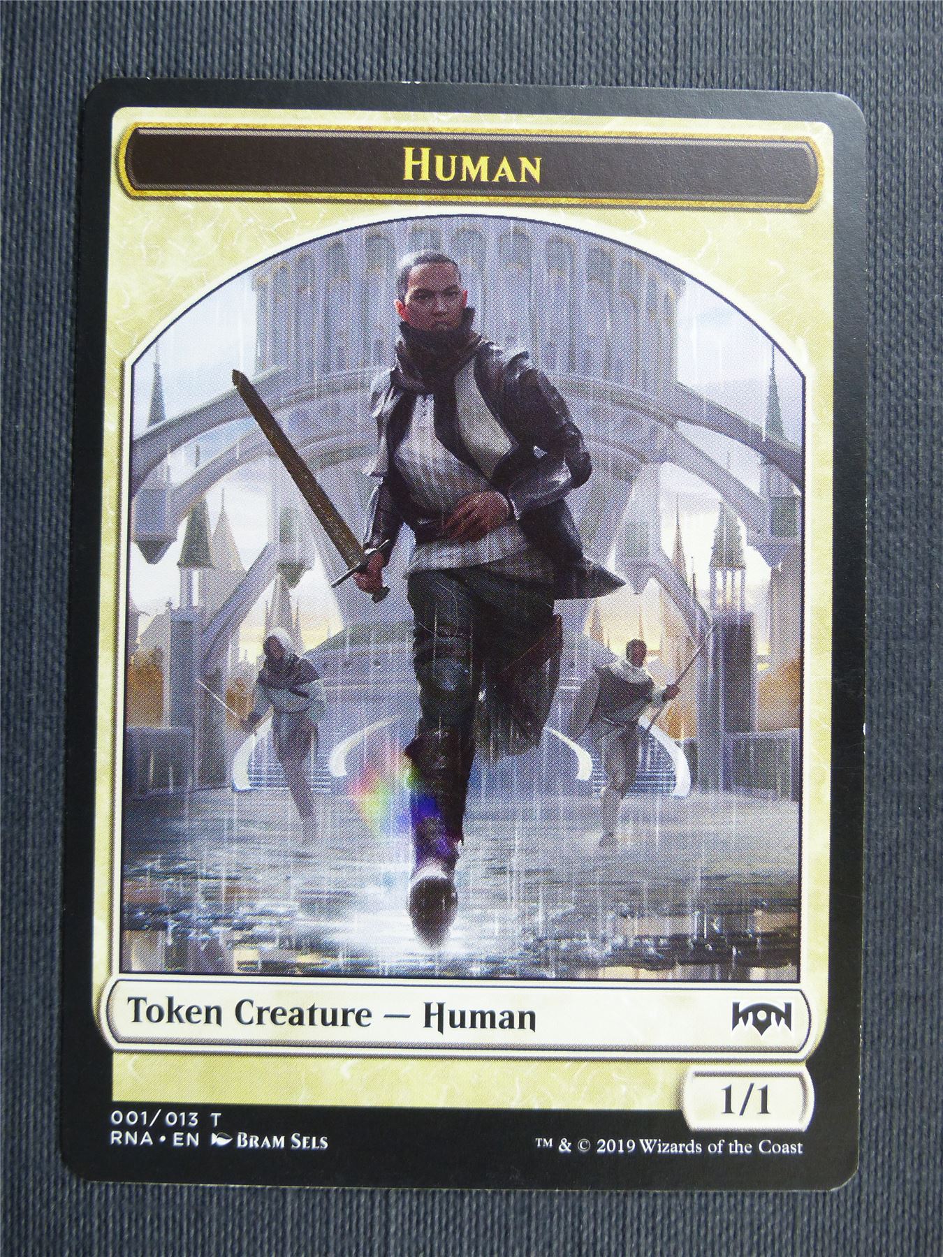 Human Token - Mtg Magic Cards #44S
