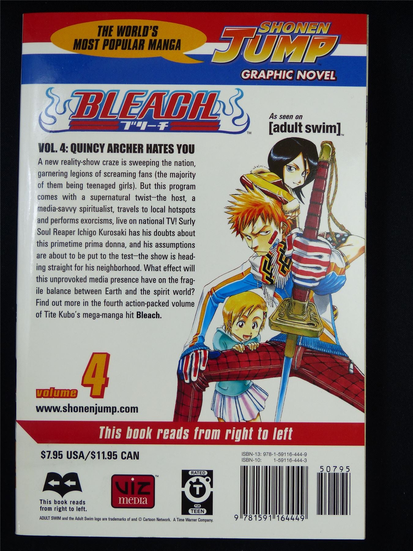 BLEACH volume 4 - Viz Media Manga #1O0