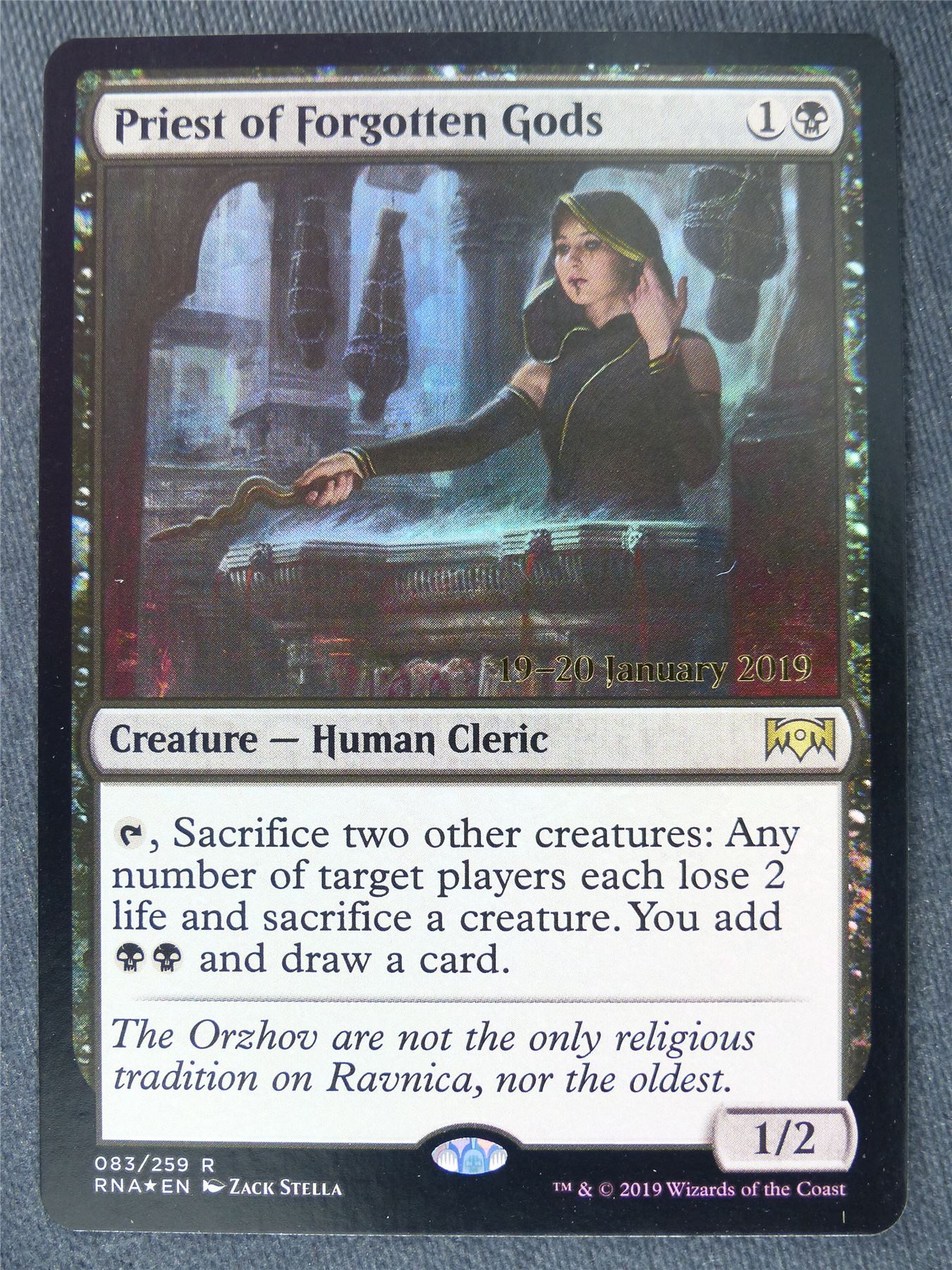 Priest of Forgotten Gods Promo Foil - Mtg Magic Cards #ZW