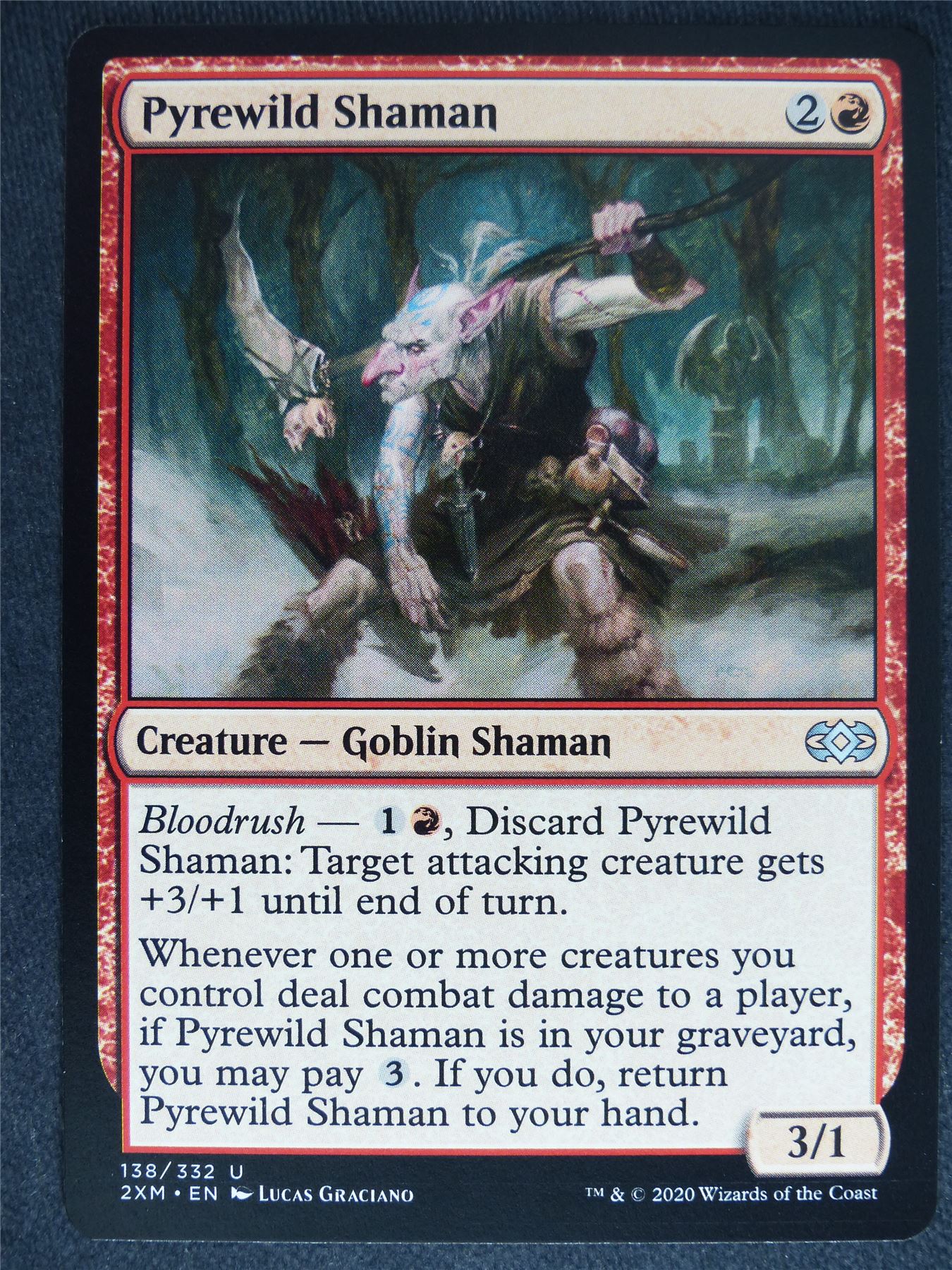 Pyrewild Shaman - Double Masters - Mtg Magic Cards #3U
