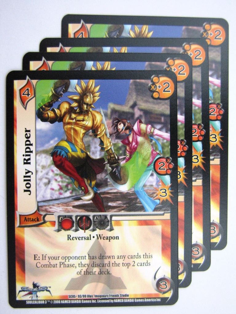 UFS Cards: JOLLY RIPPER 93/99 x4 # 28H58