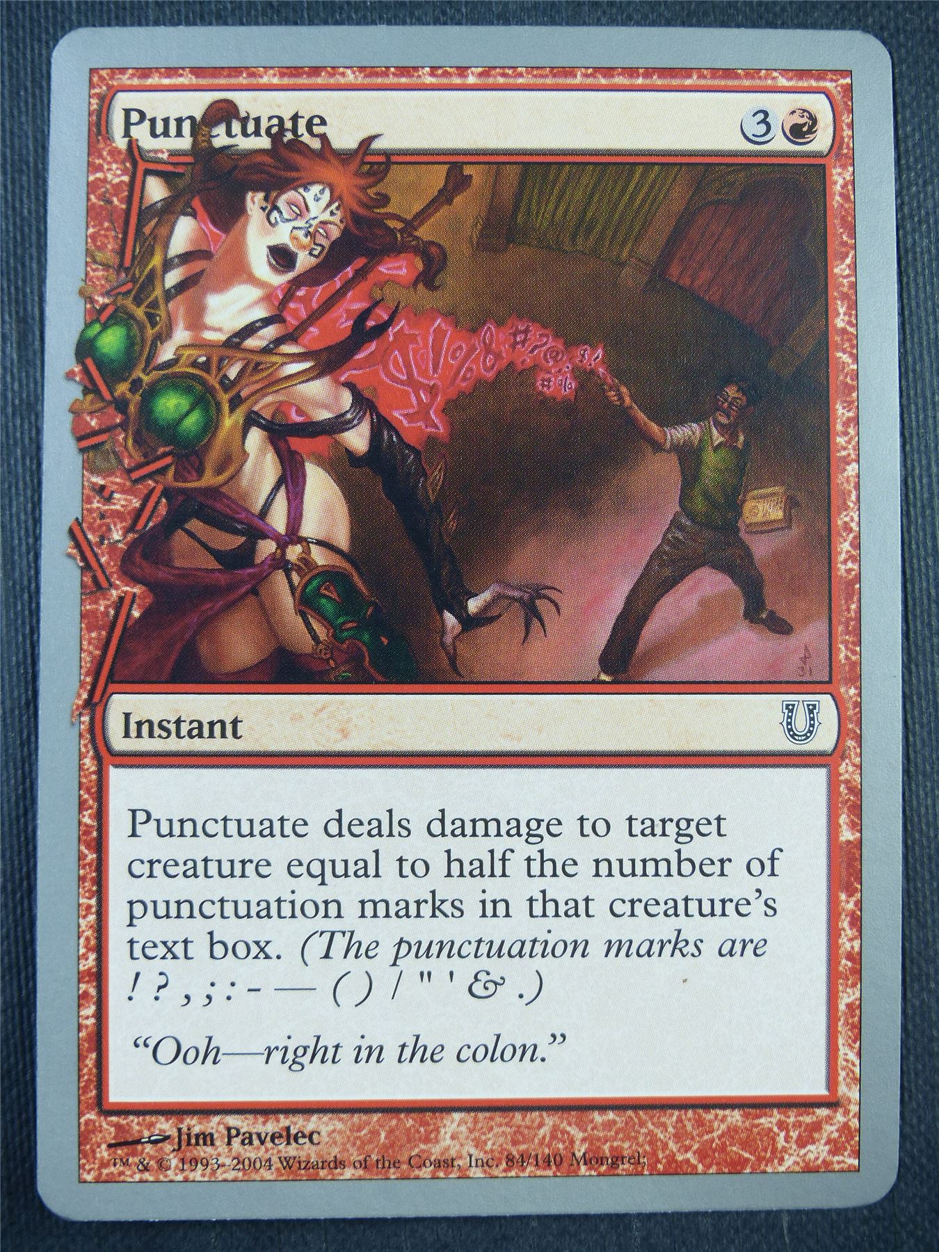Punctuate - Mtg Card #9DX