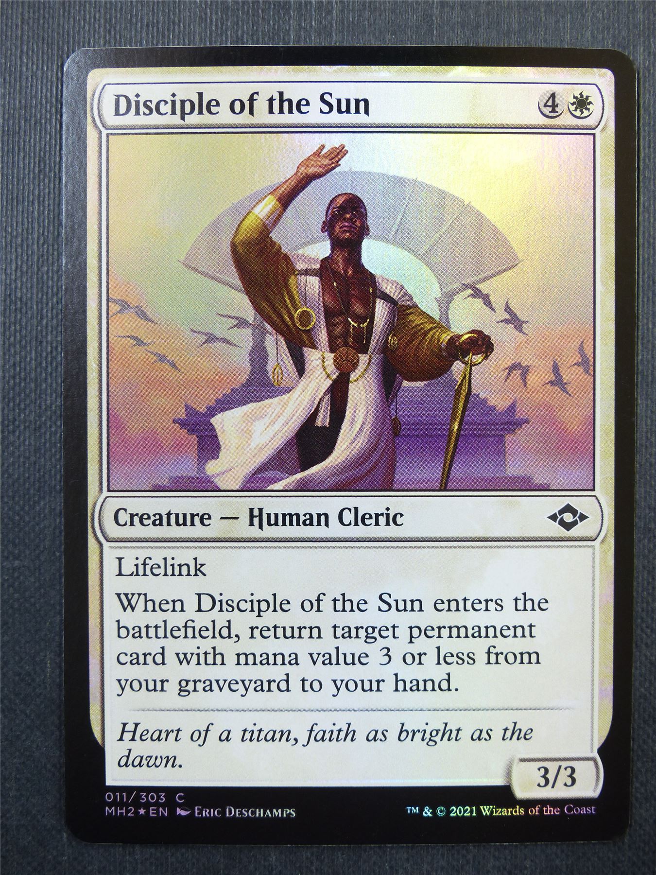 Disciple of the Sun Foil - Mtg Card #418