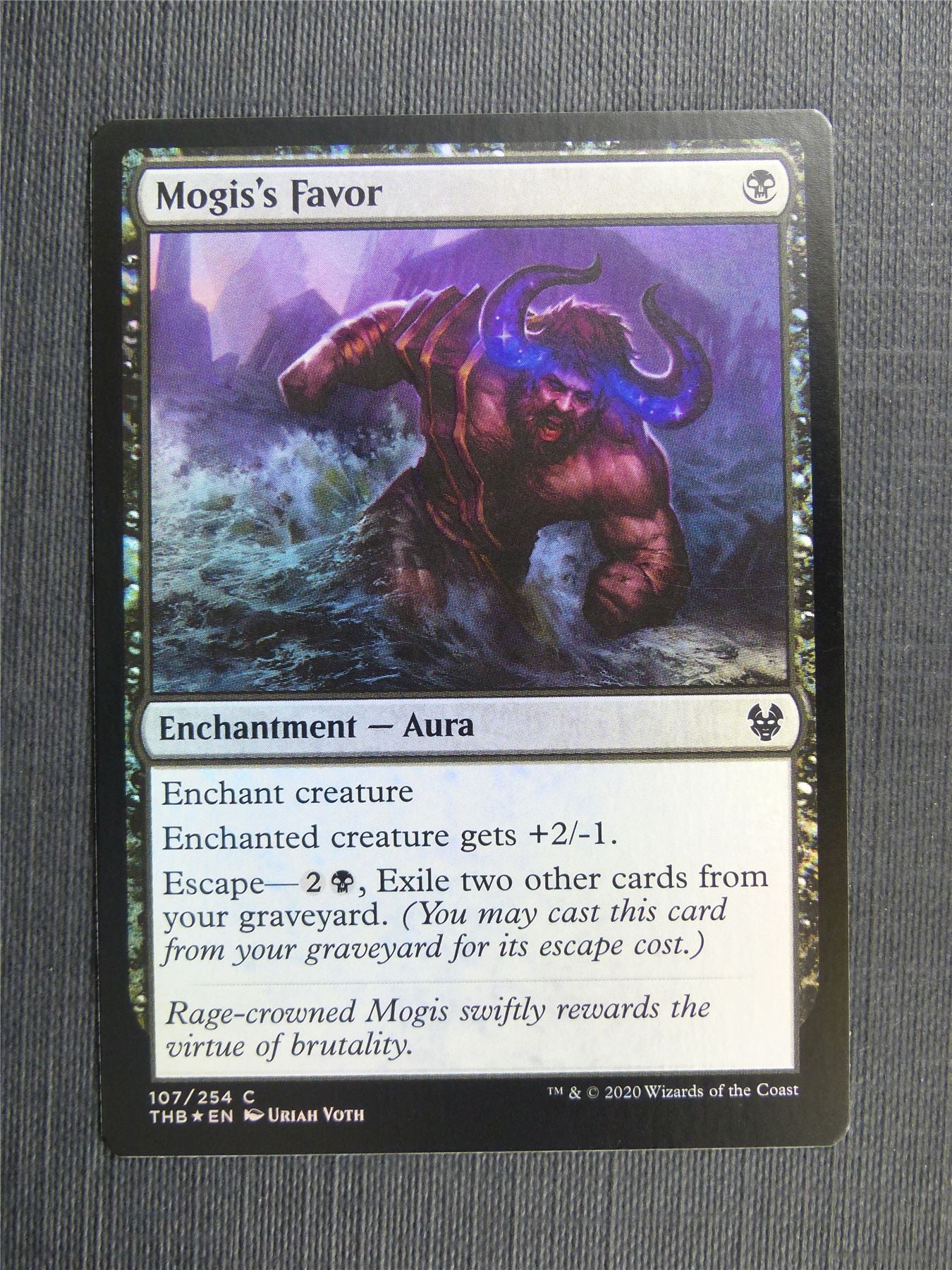 Mogis's Favor Foil - Theros Collector Ed - Mtg Magic Cards #3MW