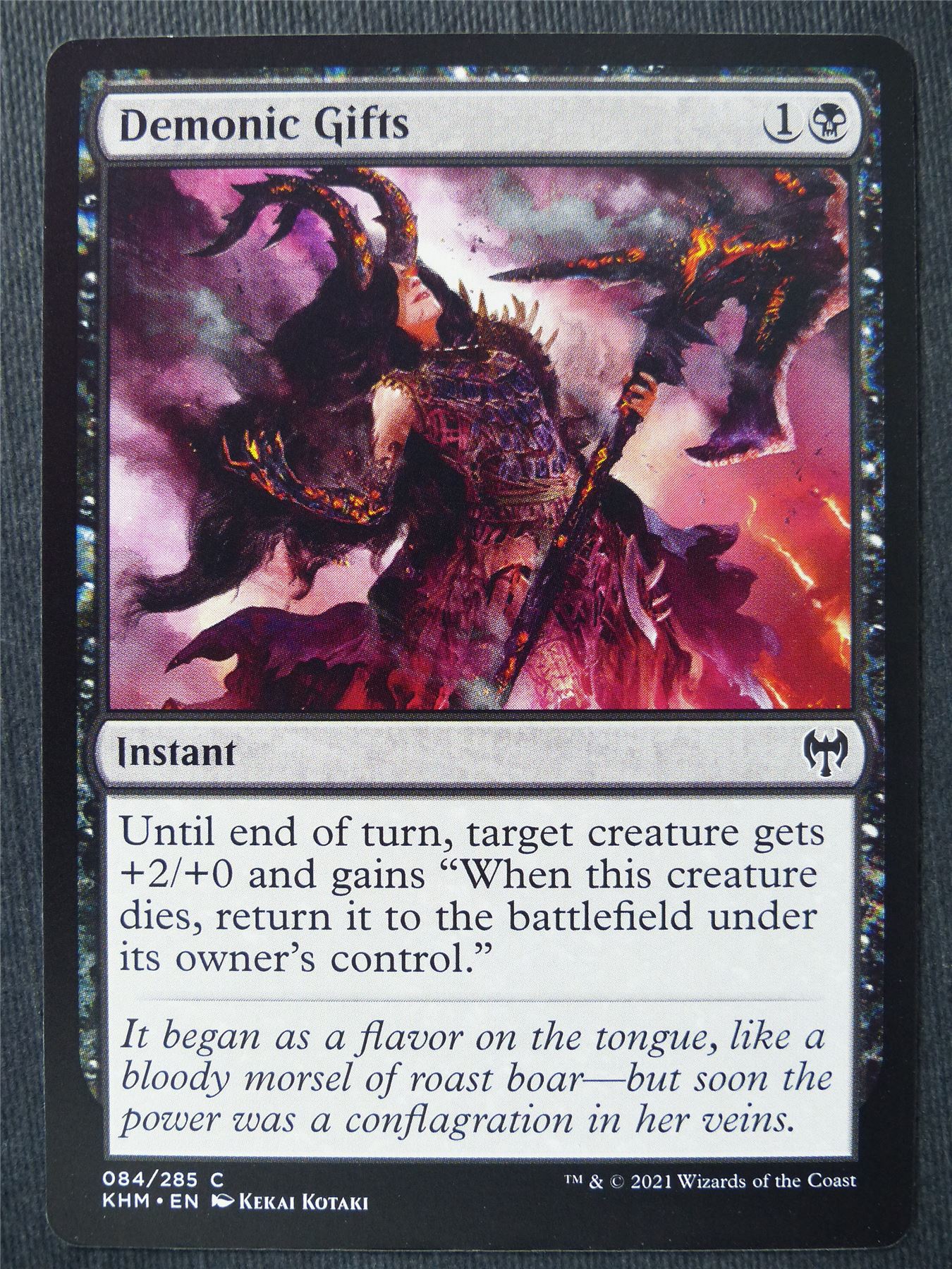 Demonic Gifts - Mtg Magic Cards #2D