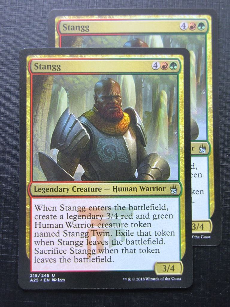 Stangg x2 - Masters 25 - Mtg Card # 10A35