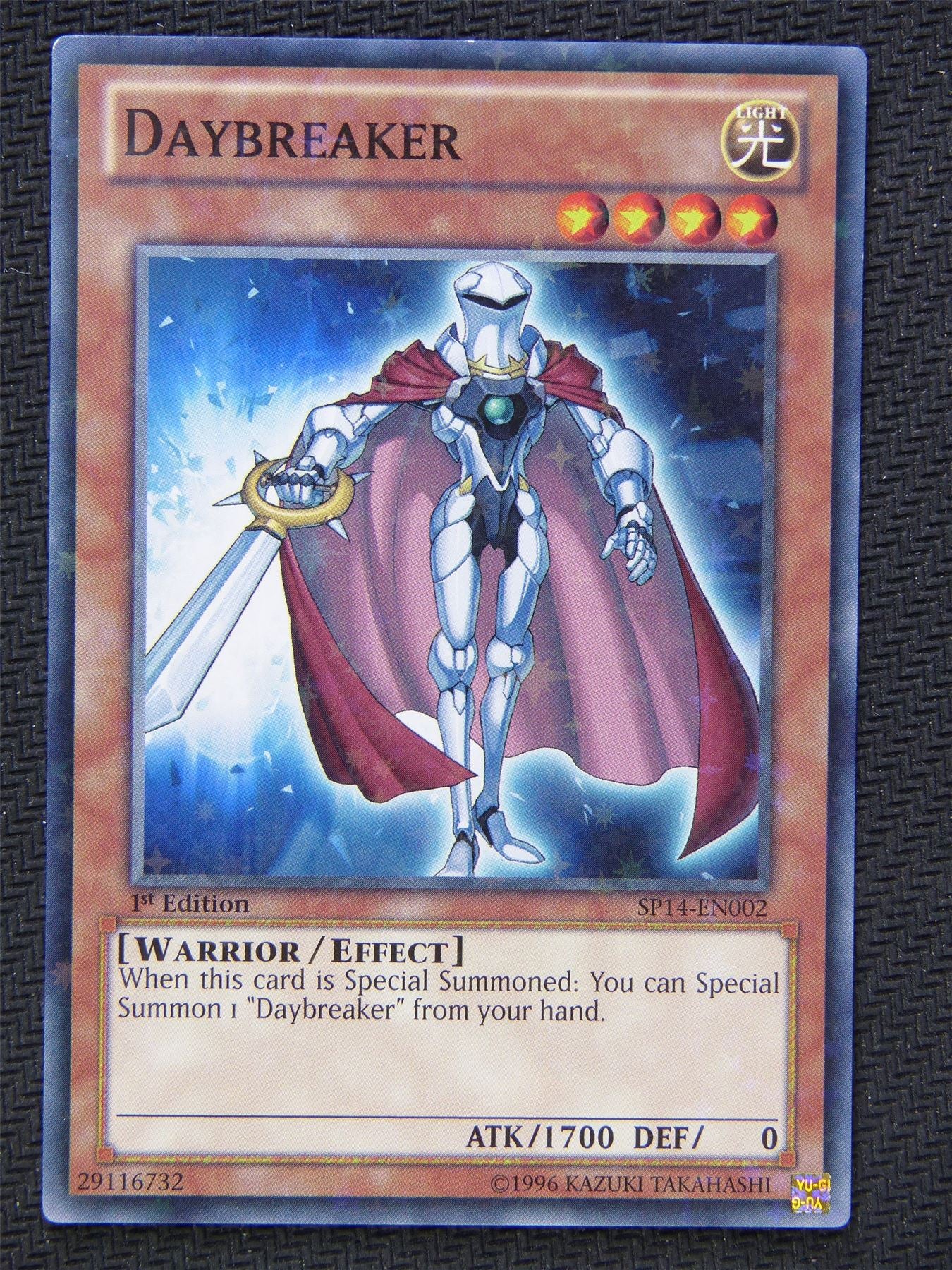 Daybreaker SP14 - Starfoil Rare - Yugioh Card #62D Daybreaker SP14 - Starfoil Rare - Yugioh Card #62D