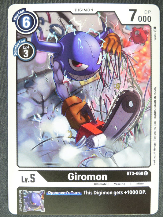 Giromon BT3-068 C - Digimon Cards #1M