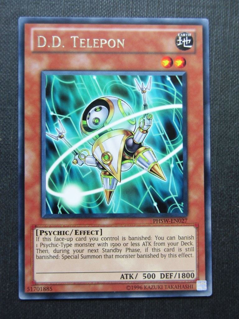 D.D. Telepon PHSW Rare - Yugioh Cards #16Q