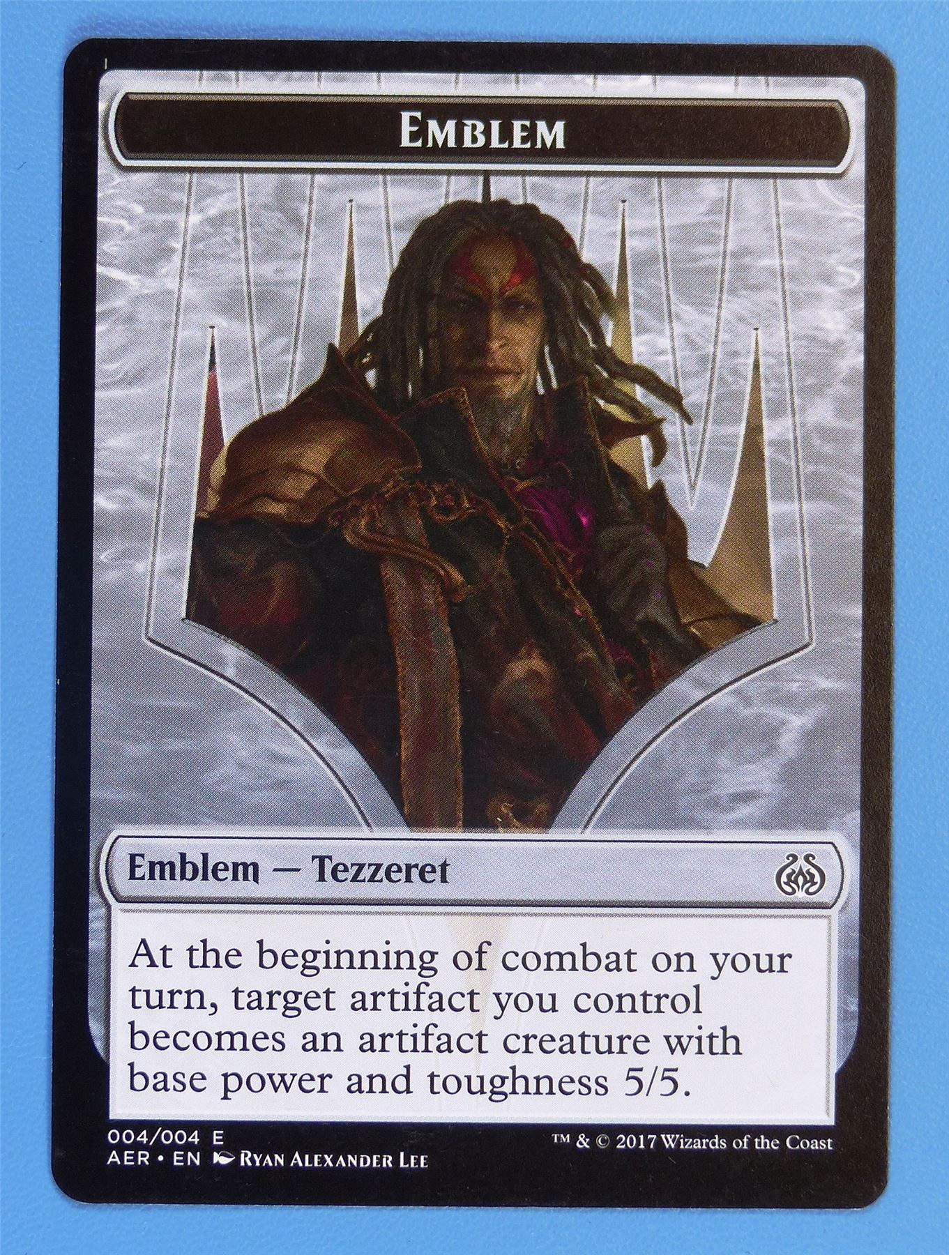 Tezzeret - Emblem - Mtg Card # 2I87 Archeron Tezzeret - Emblem - Mtg Card # 2I87 Archeron