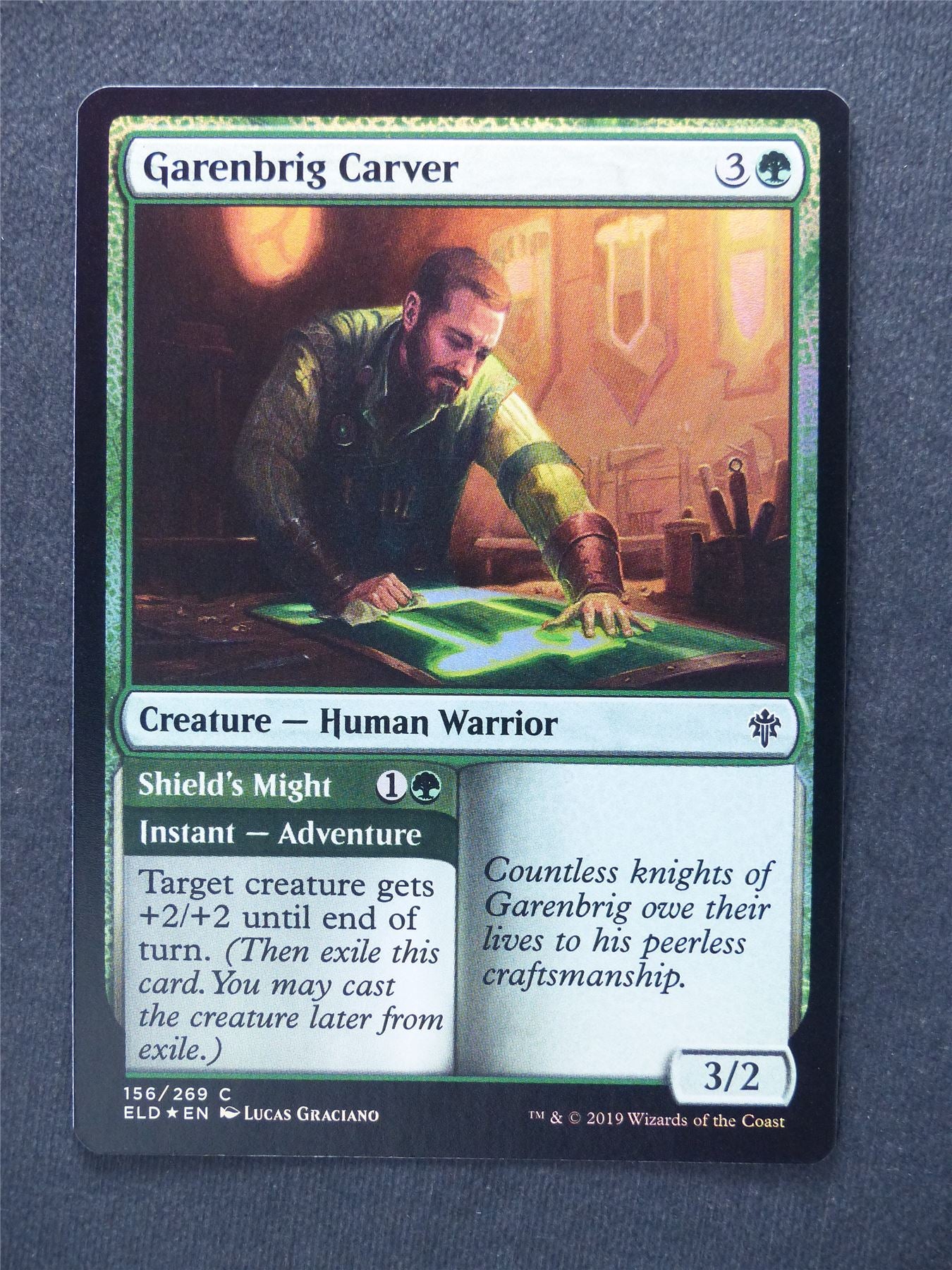 Garenbrig Carver Foil - Mtg Magic Cards #V9
