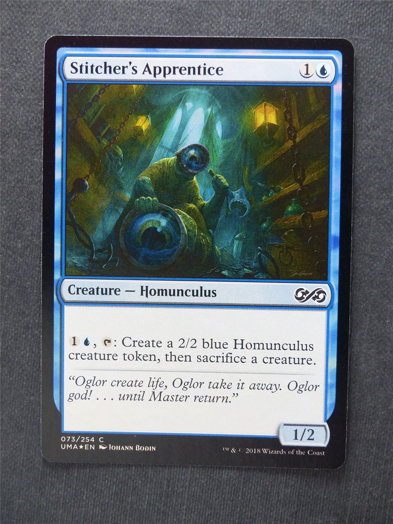 Stitcher's Apprentice Foil - Mtg Magic Cards #12A