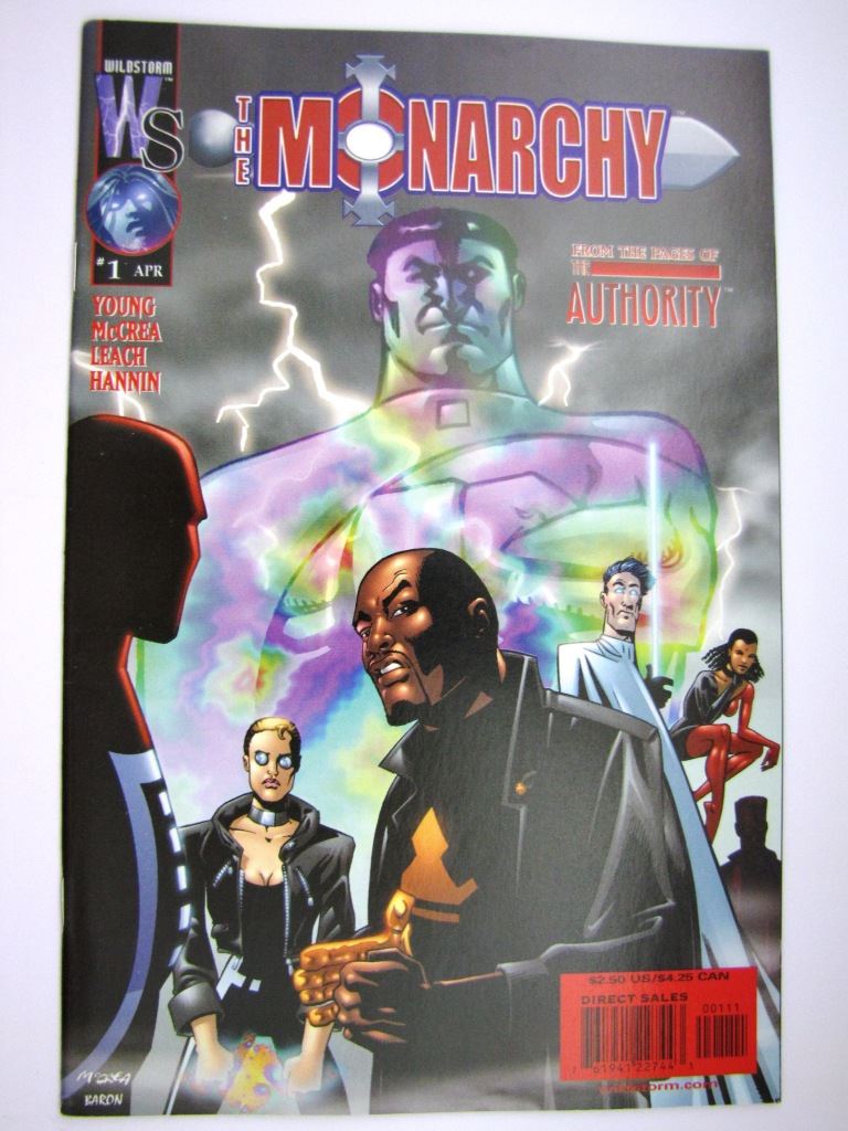 Wildstorm Comic: THE MONARCHY #1 APRIL 2001 # 34D82