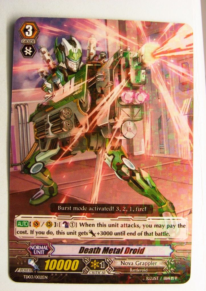 Cardfight!! Vanguard CCG - DEATH METAL DROID