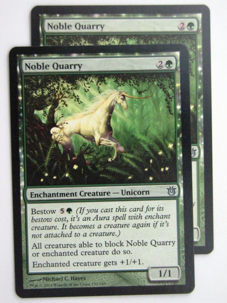 MTG Magic Cards: NOBLE QUARRY x2 Born of the Gods # 24E52