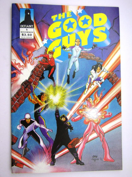 Defiant Comics: THE GOOD GUYS #1 NOVEMBER 1993 # 34J99