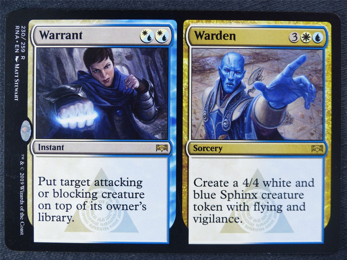 Warrant Warden - Mtg Magic Cards #L0