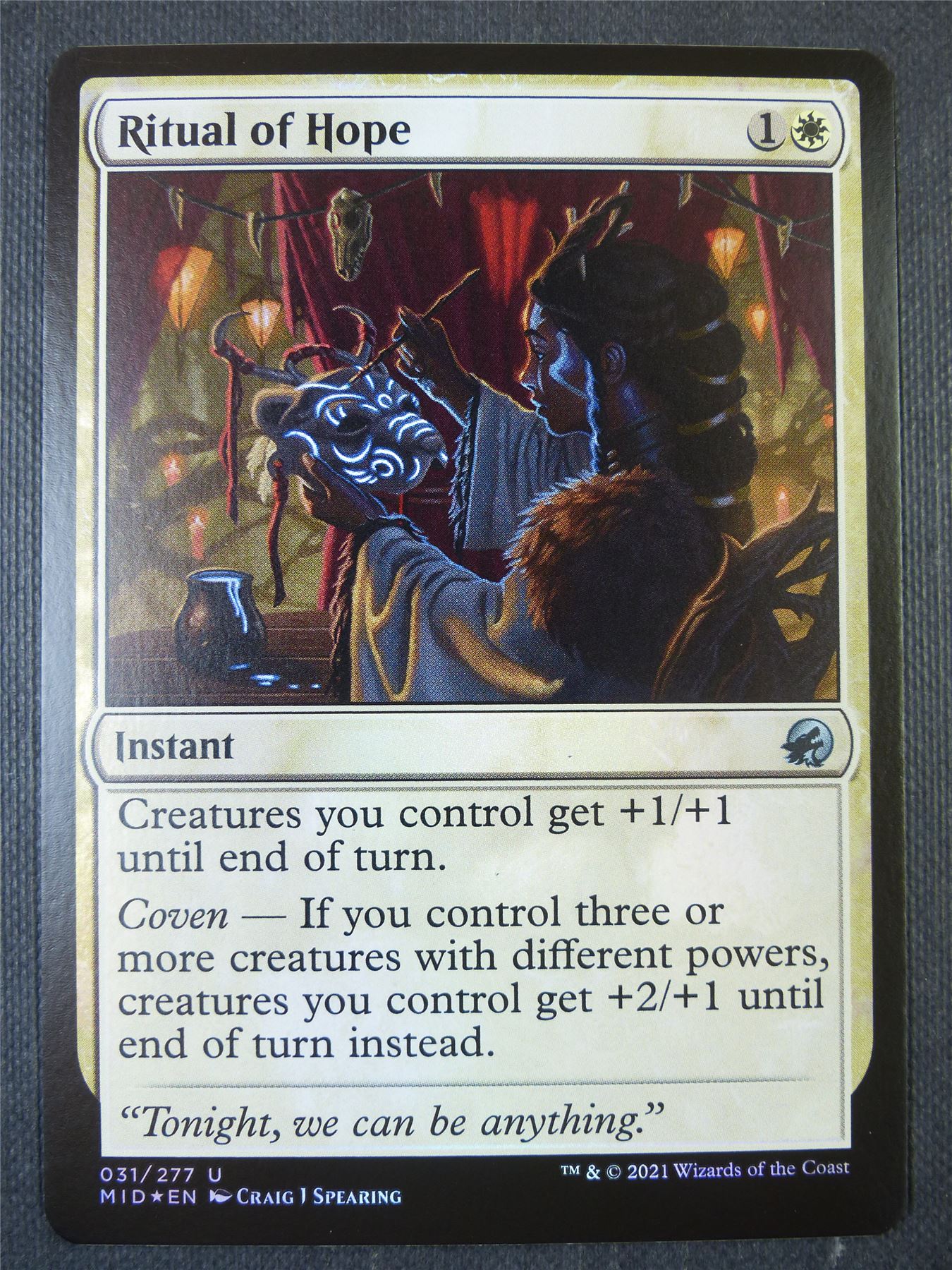 Ritual of Hope Foil - Mtg Card #2B9