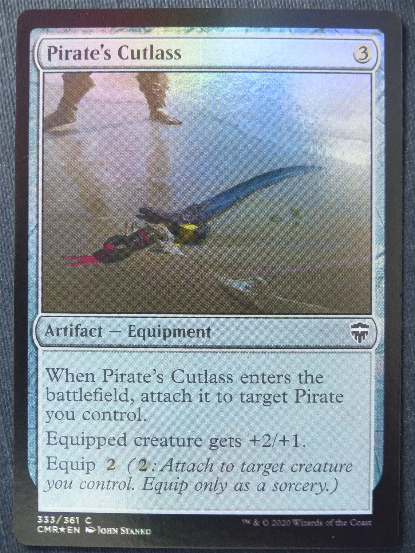 Pirate's Cutlass Foil - Mtg Magic Cards #E1