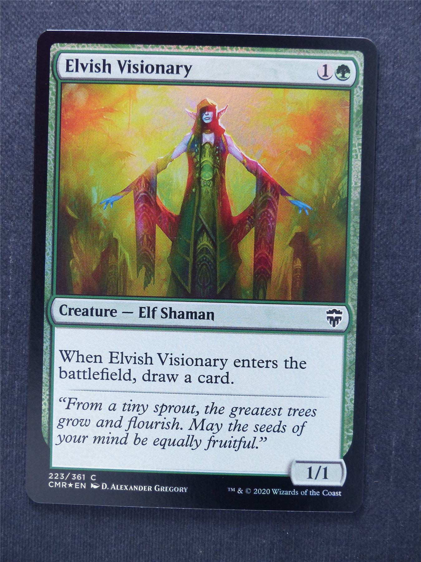 Elvish Visionary Foil - Commander Legends #OR