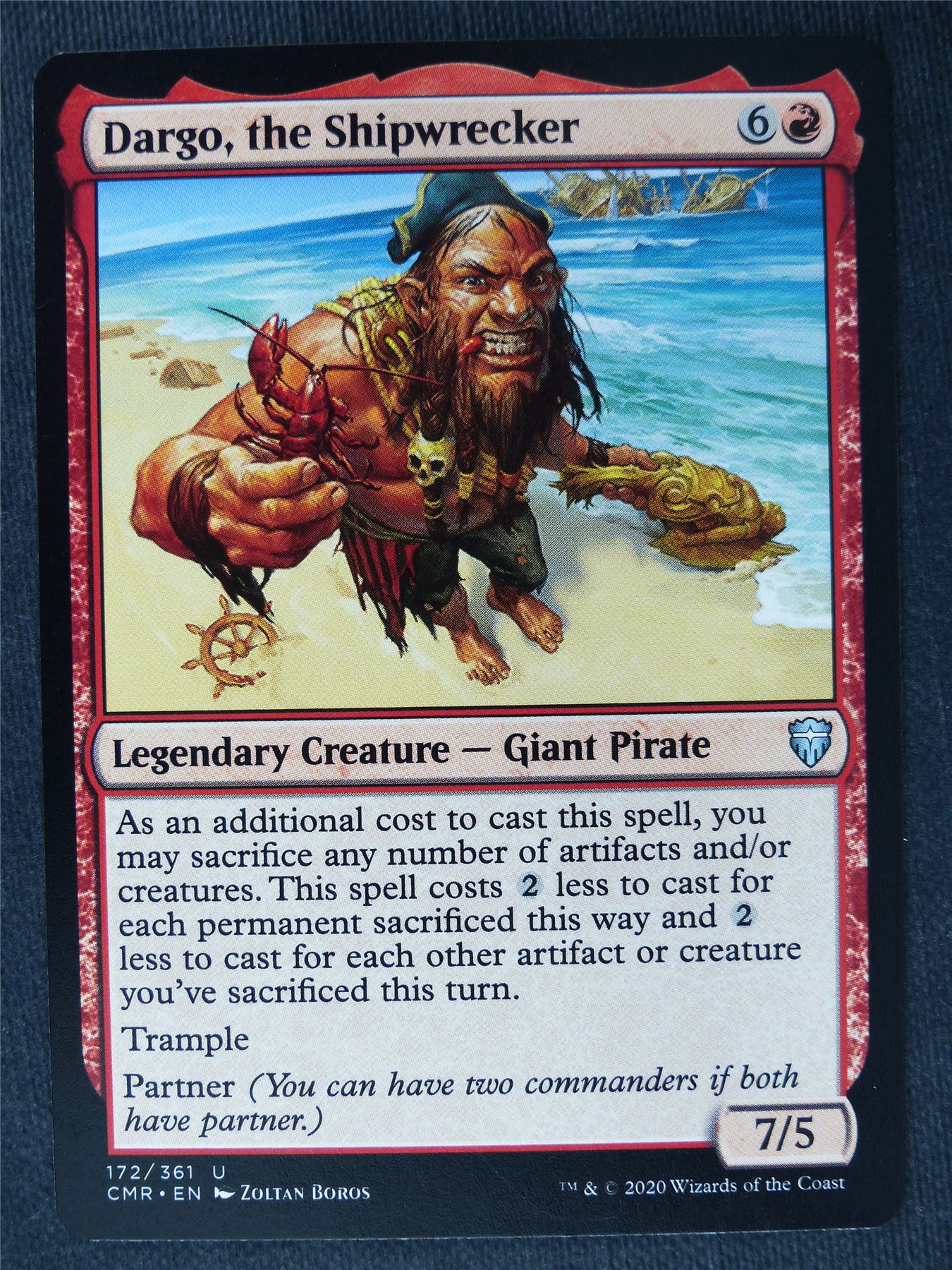 Dargo the Shipwrecker - Mtg Magic Cards #MJ