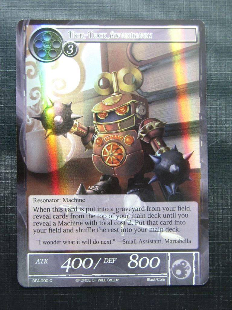 Force of Will Cards: TICK-TOCK AUTOMATON FOIL # 18G62