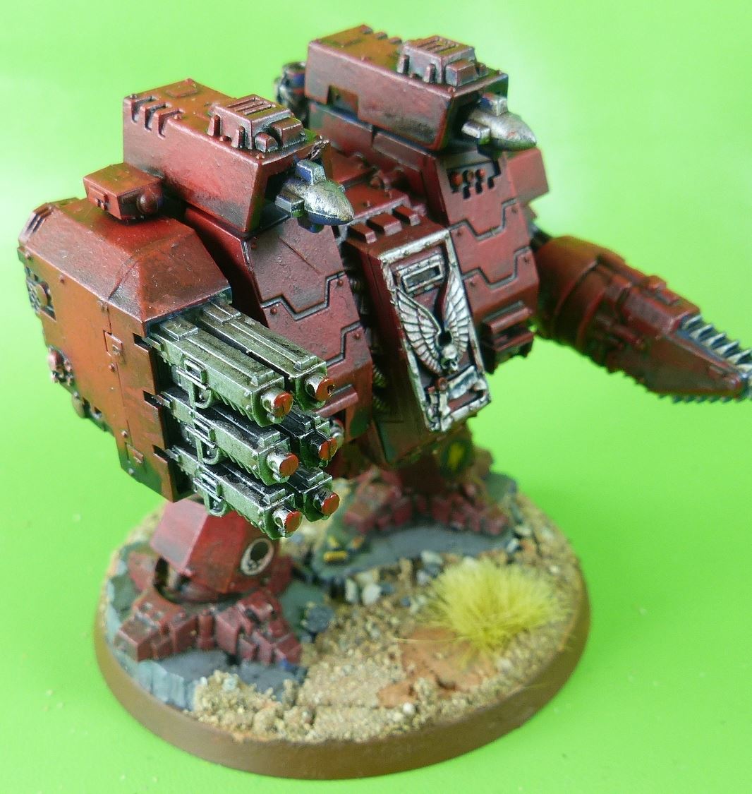 Blood Angels Ironclad Dreadnoughtspainted - Warhammer 40K #6V