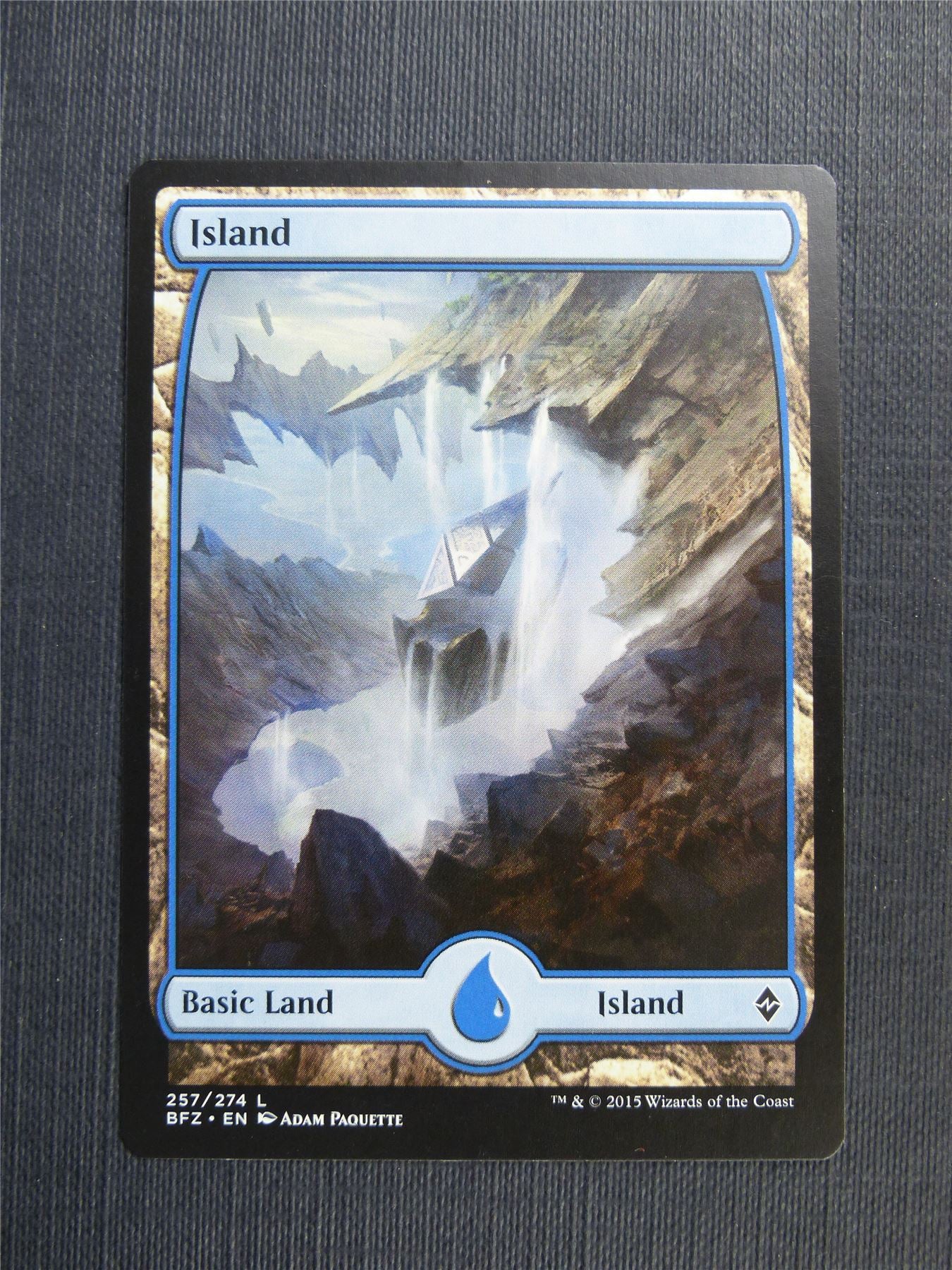 Island 257/274 Fullart - Mtg Magic Cards #4HT