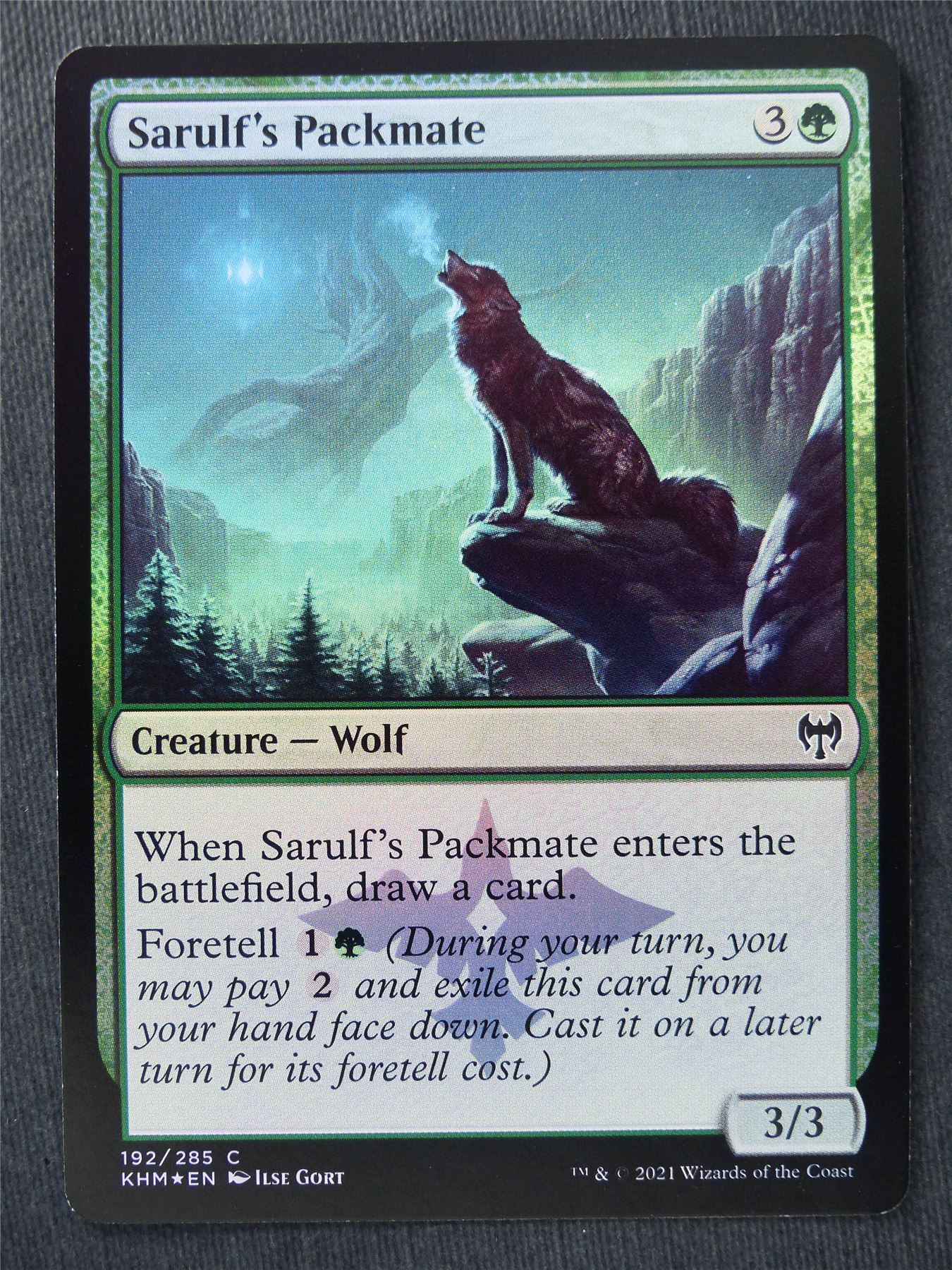 Sarulf's Packmate Foil - Mtg Magic Cards #YU