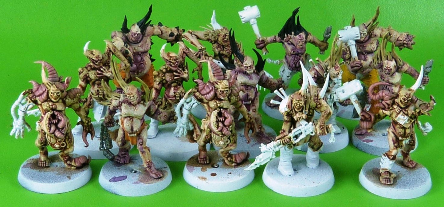 Death Guard - Poxwalkers - Warhammer AoS 40k #FM