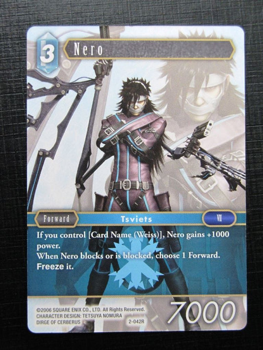 Final Fantasy Cards: NERO 2-042R # 27G65