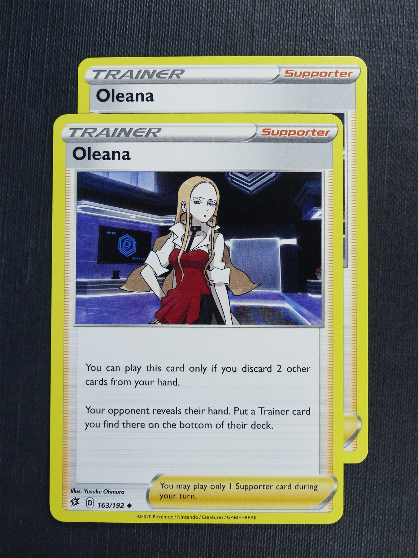 Oleana 163/192 x2 - RCL - Pokemon Card #3K5
