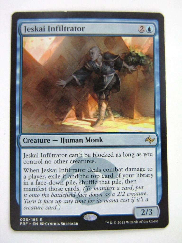 MTG Magic Cards: JESKAI INFILTRATOR # 9C63