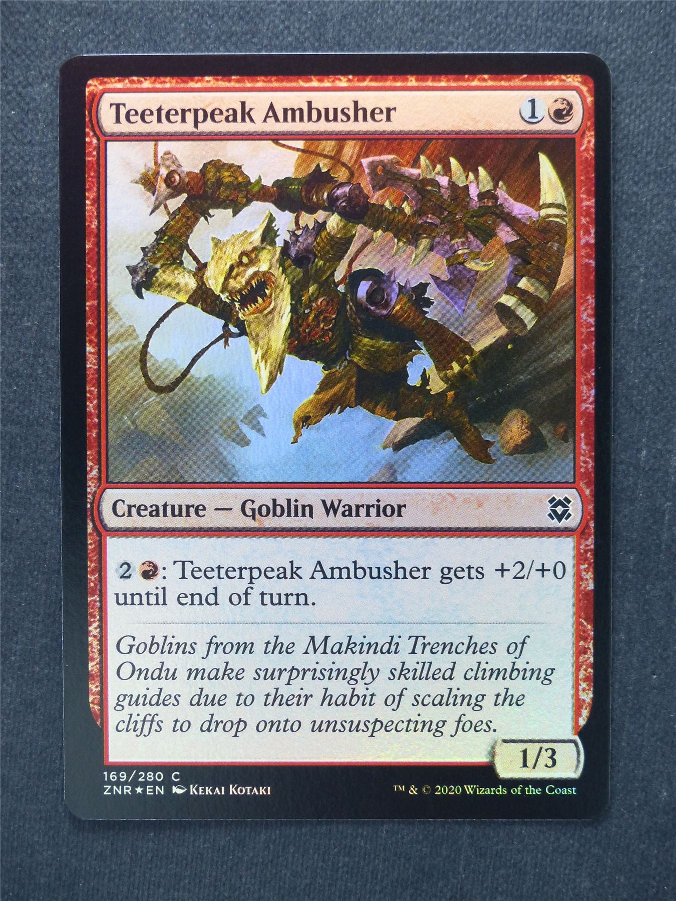 Teeterpeak Ambusher Foil - Mtg Magic Cards #R2