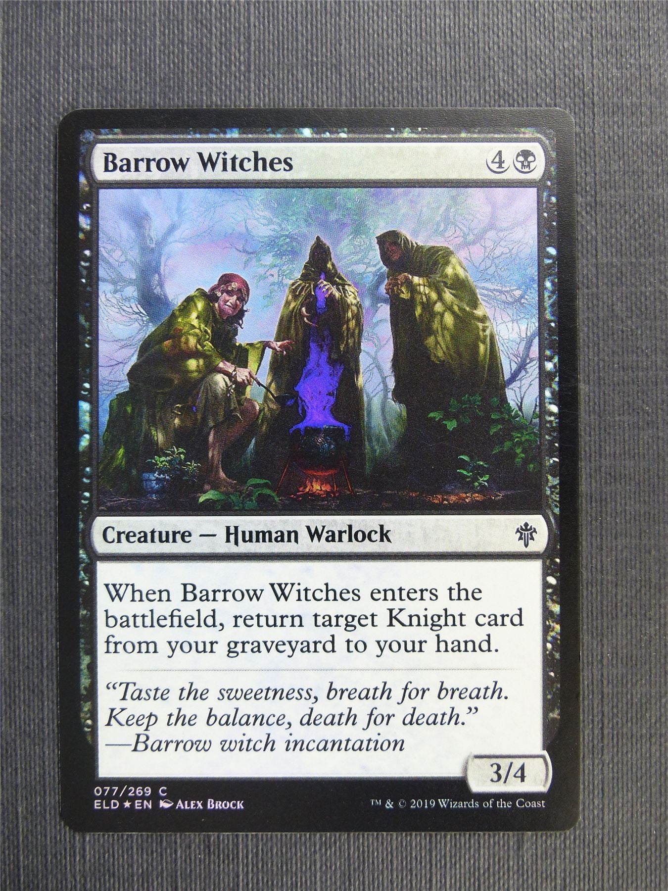 Barow Witches Foil - Mtg Magic Cards #3CG