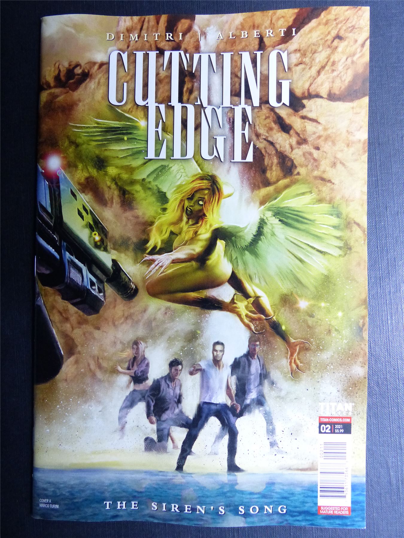 CUTTING Edge #2 - Dec 2020 - Titan Comics #XL