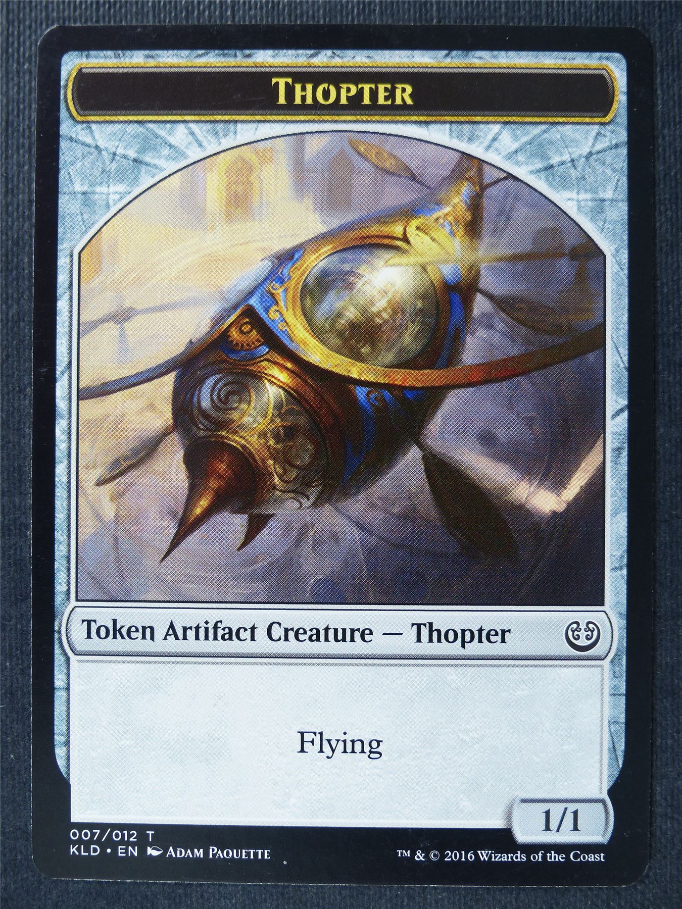 Thopter Token - Mtg Card #1T3