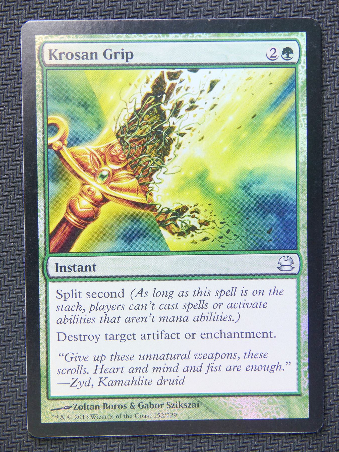 Krosan Grip Foil - Mtg Card #4DE