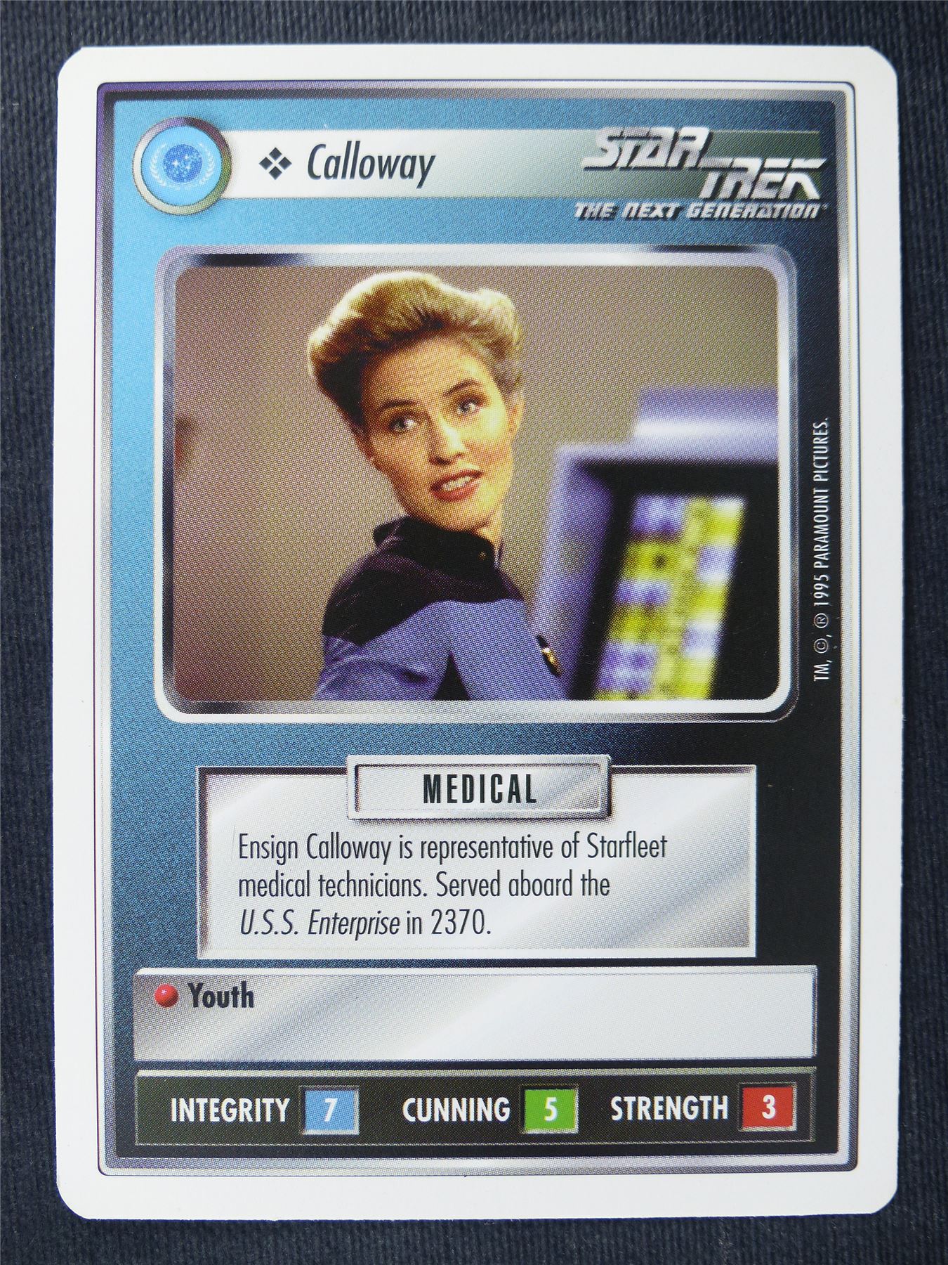Calloway - NG - Star Trek Cards #12D