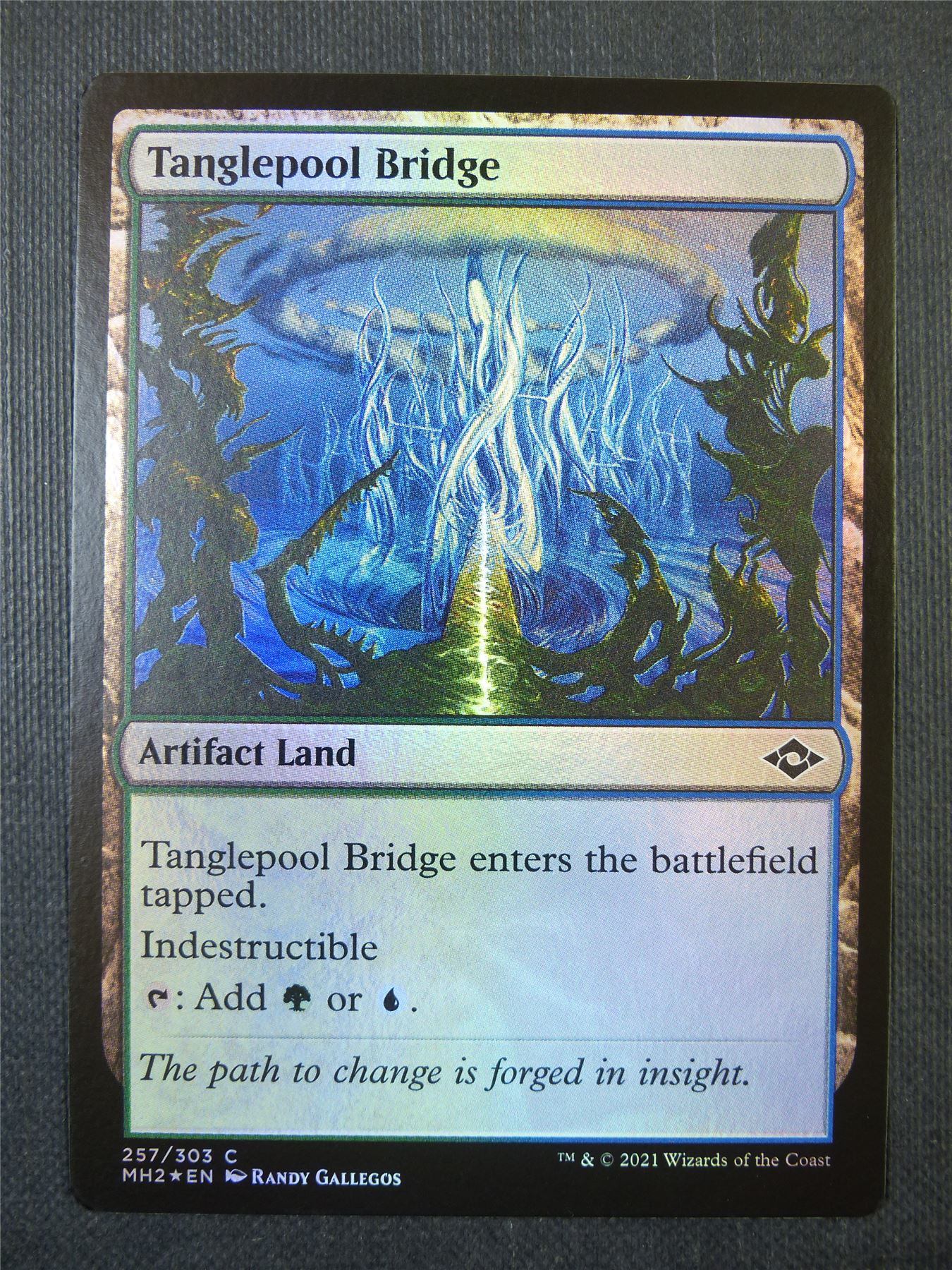 Tanglepool Bridge Foil - Mtg Card #8XF