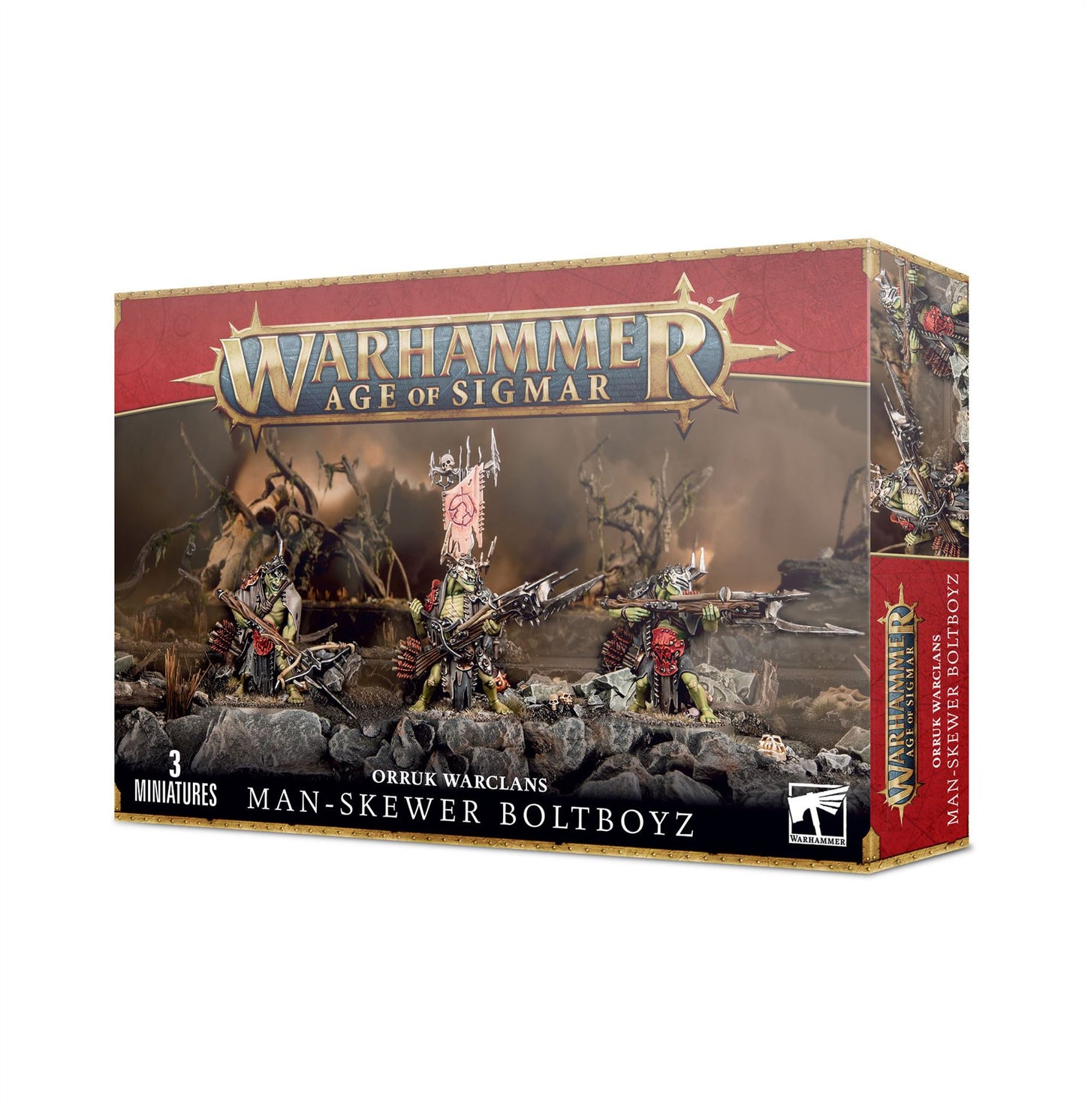 Man-Skewer Boltboyz - Orruk Warclans - Warhammer AoS #1L9